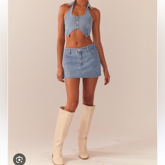 Citizens of Humanity mini Jean skirt! - Picture 1 of 5